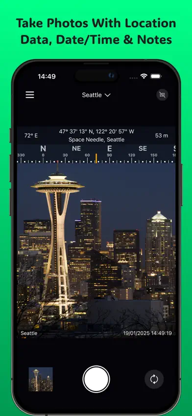 GPS Nav Survey Camera screenshot 1