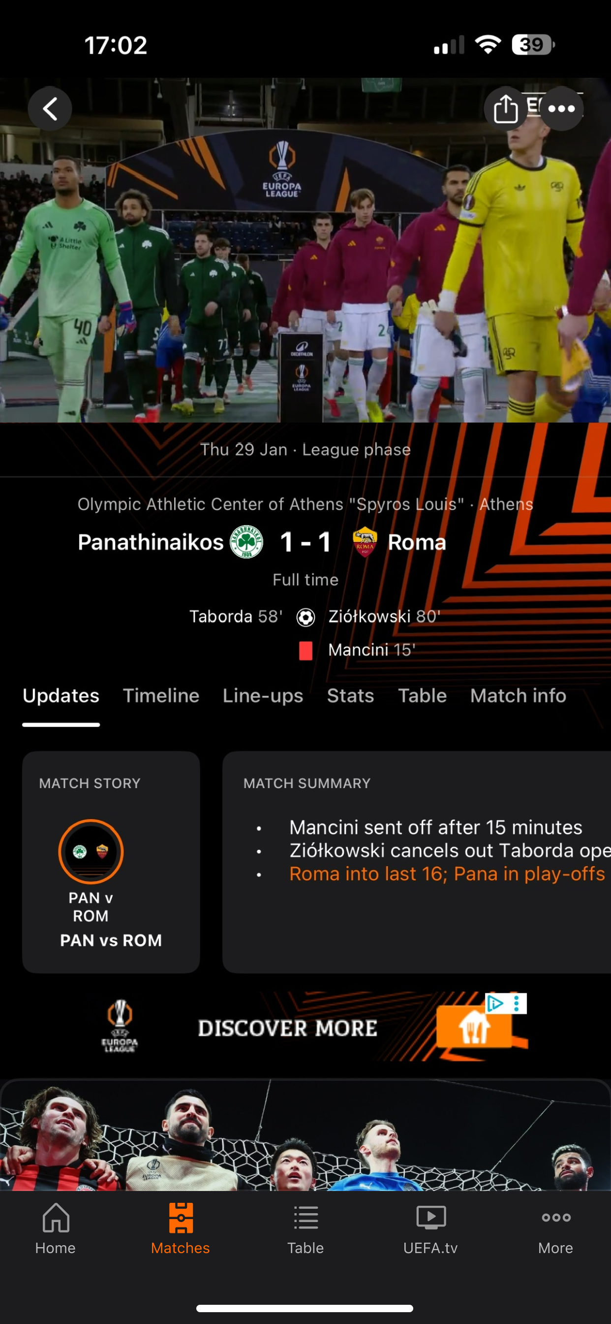 UEFA Europa League Official screenshot 4