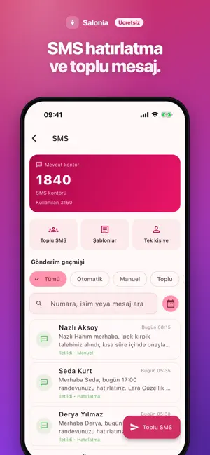 Salonia: Salon & Randevu screenshot 3