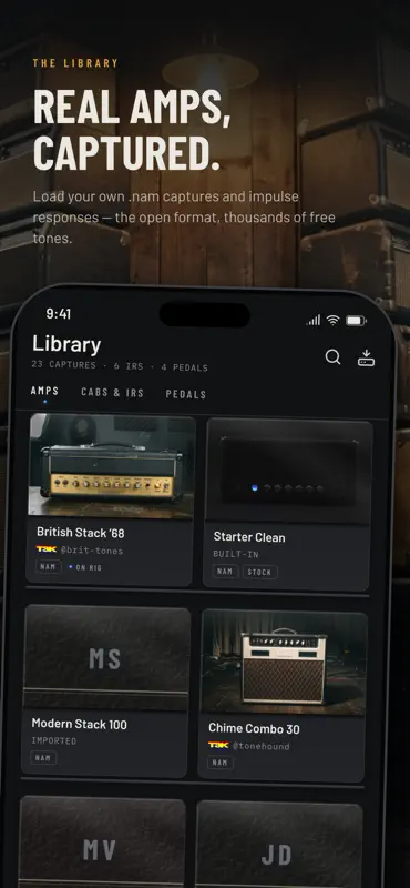 iNAM: NAM Guitar Amp Player screenshot 2 of 6