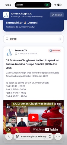 CA Aman Chugh screenshot