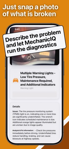 Car Repair AI: MechanicIQ iPhone screenshot