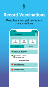 Bebbo parenting app screenshot
