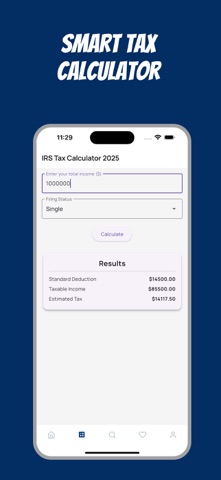 IRS Tax Refund Tracker 2025 iPhone screenshot