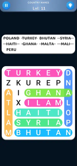Word Search Hard screenshot 4