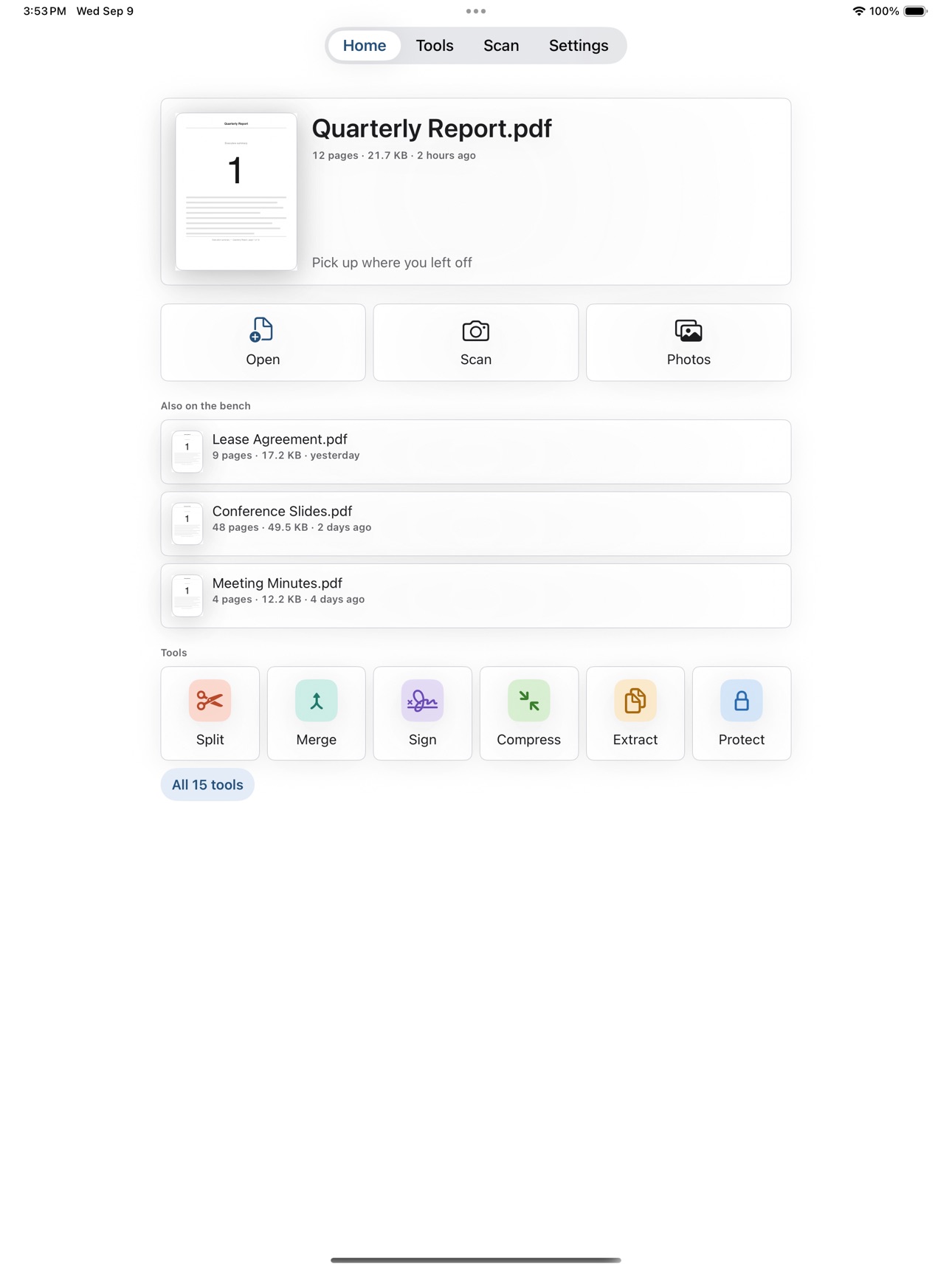 Screenshot 7 of PDF Toolbox: Split, Merge, OCR