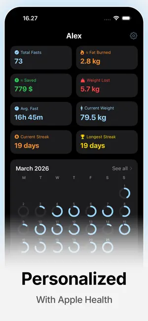 FastTrak: Fasting Timer screenshot 4