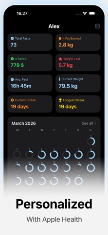 FastTrak: Fasting Timer screenshot