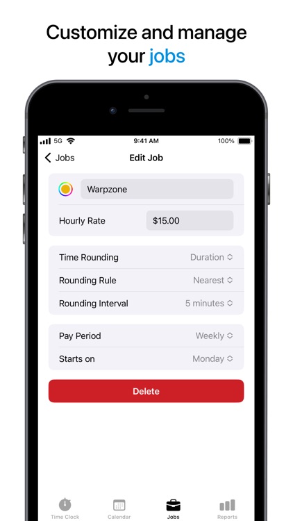 Clock In: Work Hours Tracker screenshot-5