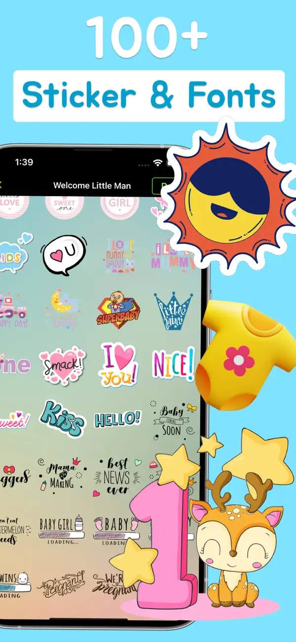 Screenshot #3 pour Baby Art Story - Pics Editor