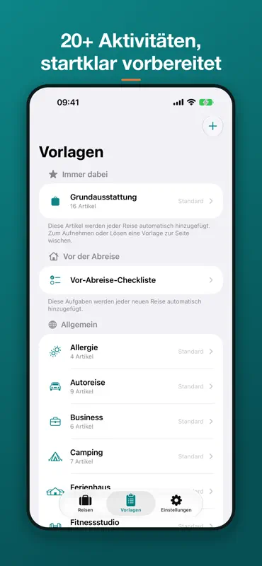 TravelSheet: Smarte Packliste screenshot 8 of 9