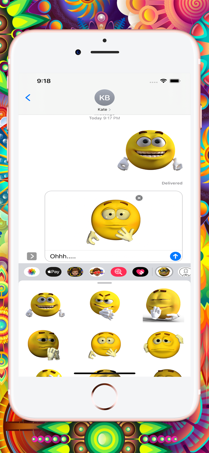 Banga 2 Cute Emojis Stickers