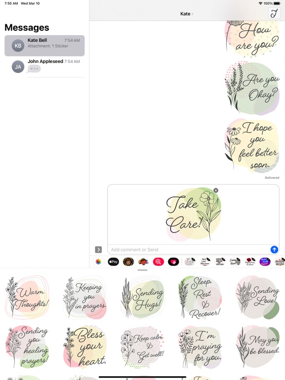 Screenshot #5 pour Lovely Get Well Wishes