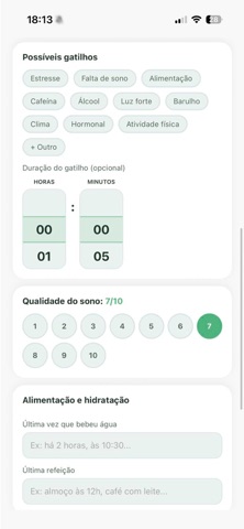 Diário da Saúde iPhone screenshot