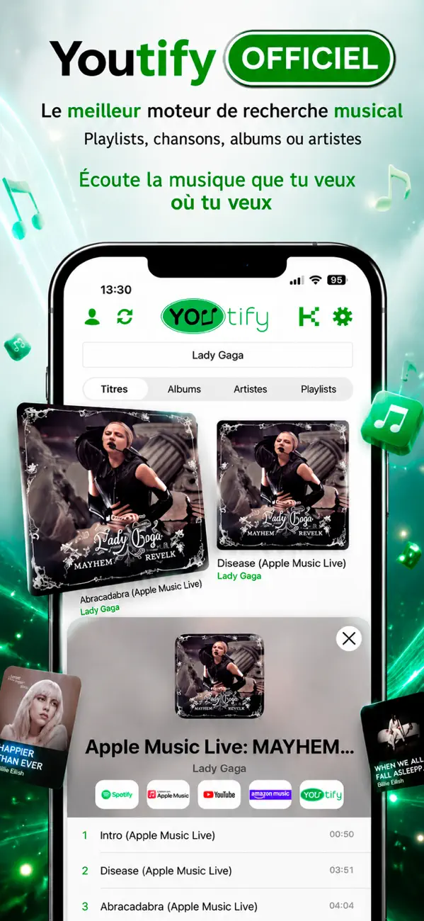 Screenshot #1 pour Youtify + for Spotify Premium