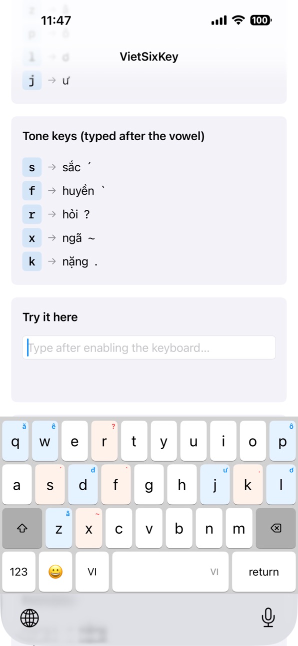 iPhone screenshot