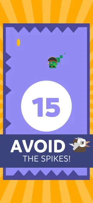Tappy Bird - Avoid The Spikes screenshot 2