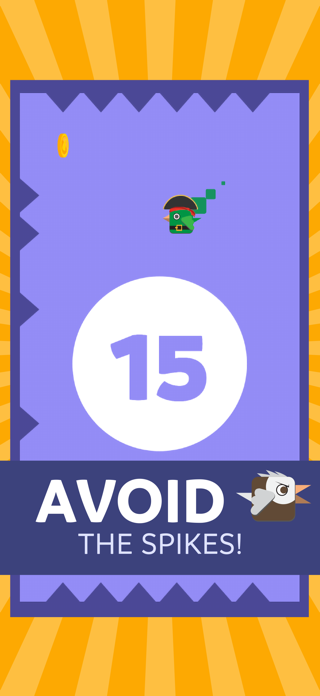 Tappy Bird - Avoid The Spikes Screenshot 2 of 8