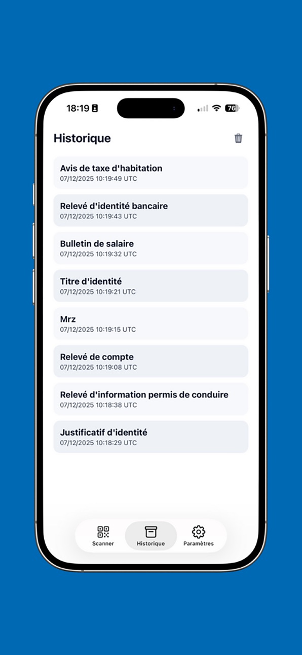 iPhone screenshot