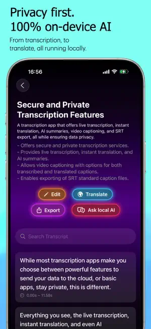 Transcribee: AI Voice to Text screenshot 2