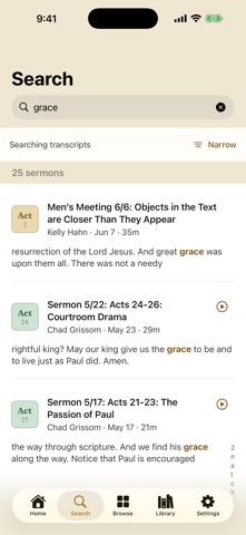 SermonSearch Screenshot 2 of 5