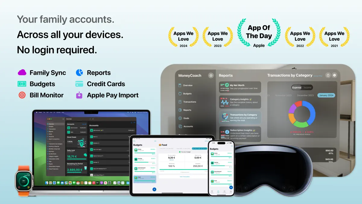 MoneyCoach: Budget Planner screenshot 1