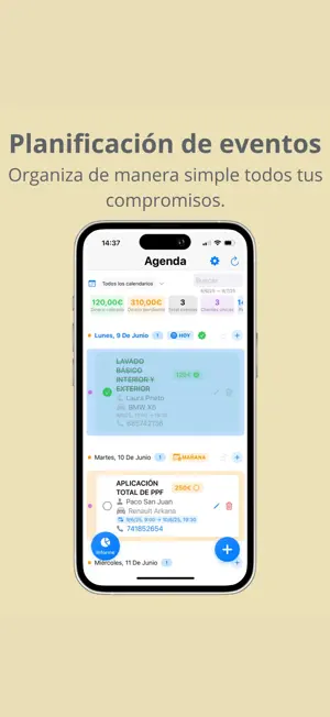 Citas App Calendarios screenshot 1