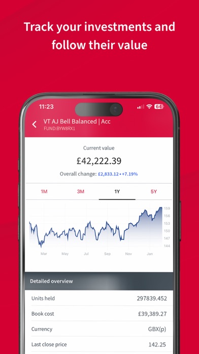 AJ Bell Investcentre Screenshot