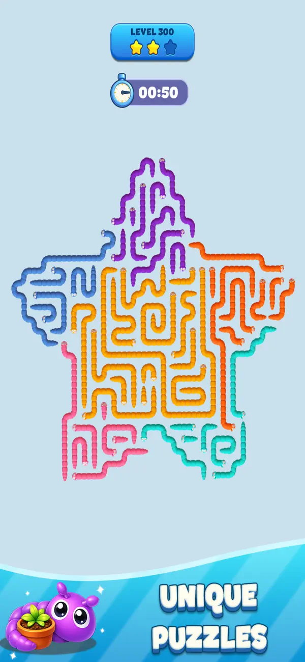 #4. Worm Arrow: Maze Puzzle (iOS) By: Thanh Nhan Vo