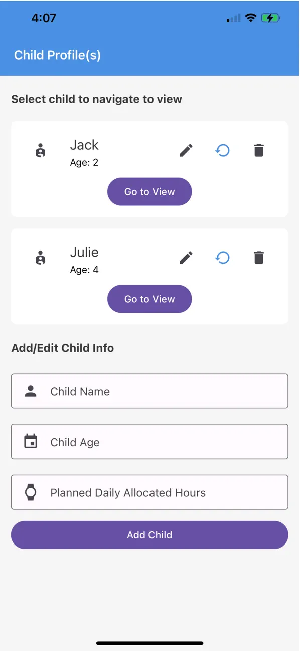 Screenshot #2 pour Happy Parenting Tracker