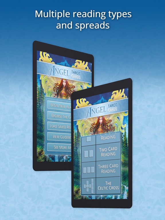 Angel Tarot iPad screenshot 2 - Lifestyle app