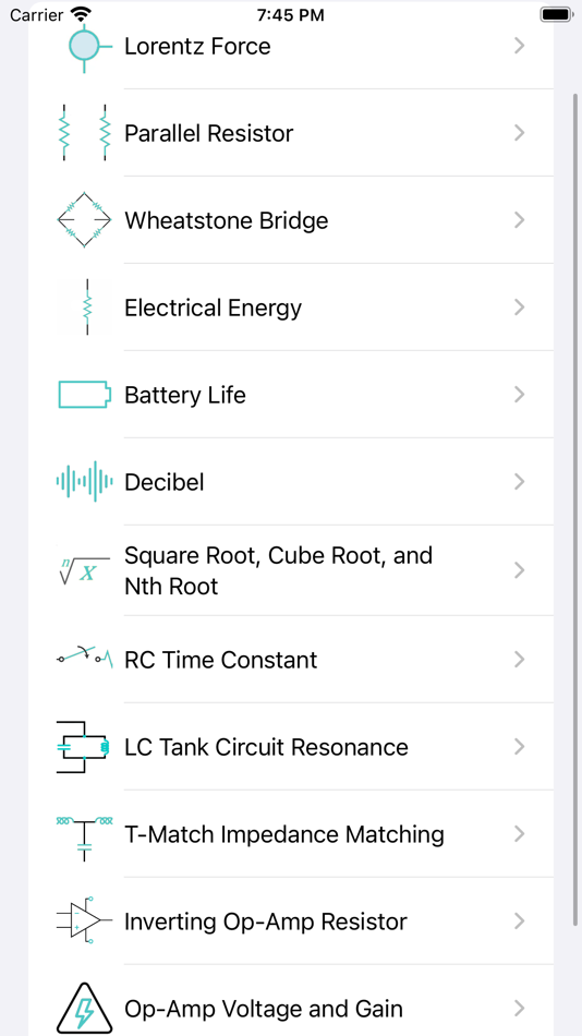#1. Electrical Engineering Toolkit (iOS) 게시자: Vladislav Zhirnov