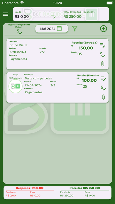 B8 Financeiro Pessoal Screenshot