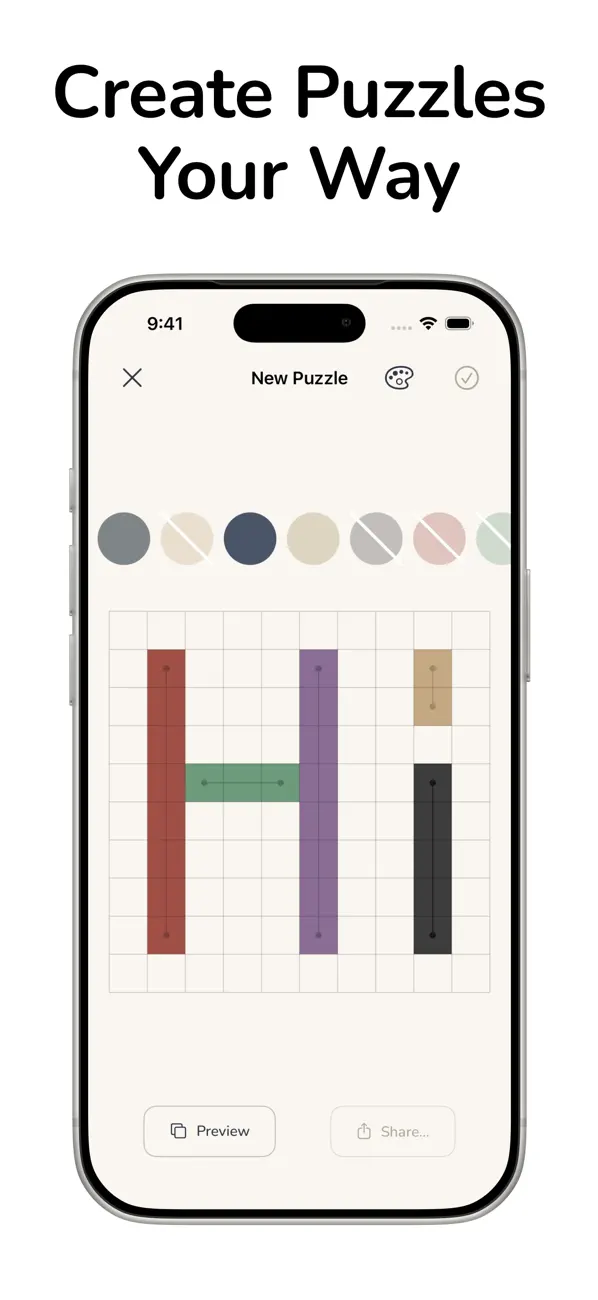 Screenshot #3 pour Tile Tale - a Minimalism Game