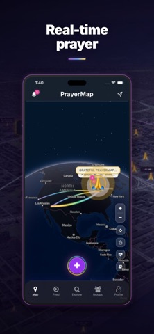 PrayerMap - Live Prayer screenshot