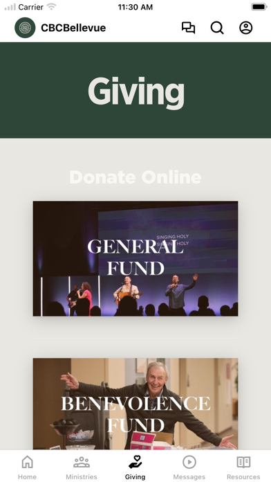Crossroads Bible Bellevue CBC Screenshot