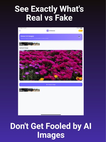 FakeSpot : AI Image Detector iPad screenshot