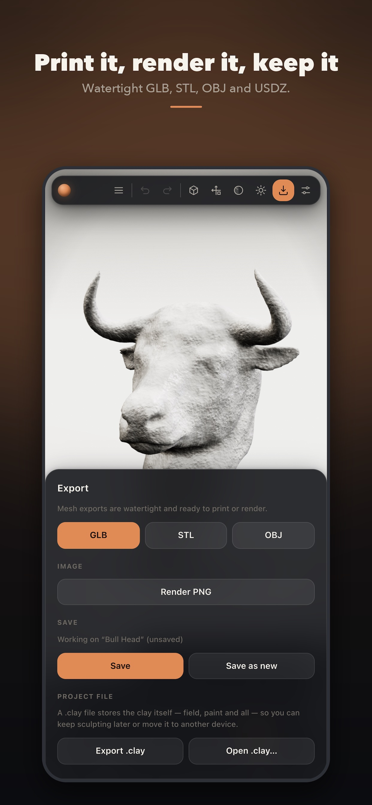 Clay Shaper: 3D Sculpting screenshot 6