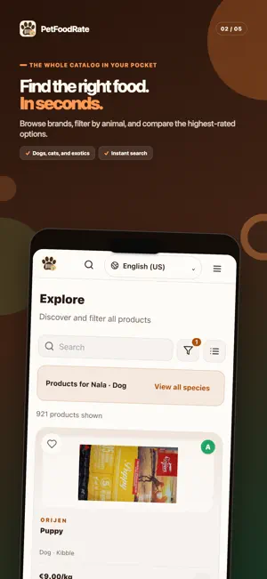 PetFoodRate: Dog Food Scanner screenshot 2