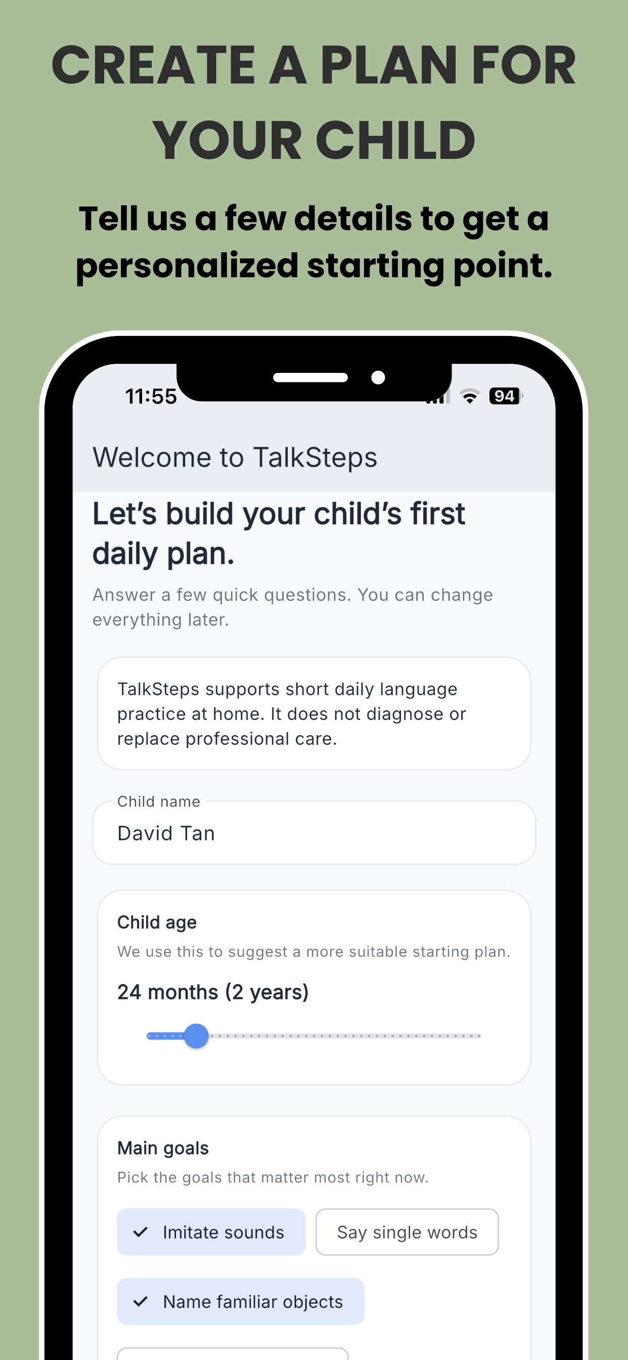 Teach Baby Talk - TalkSteps