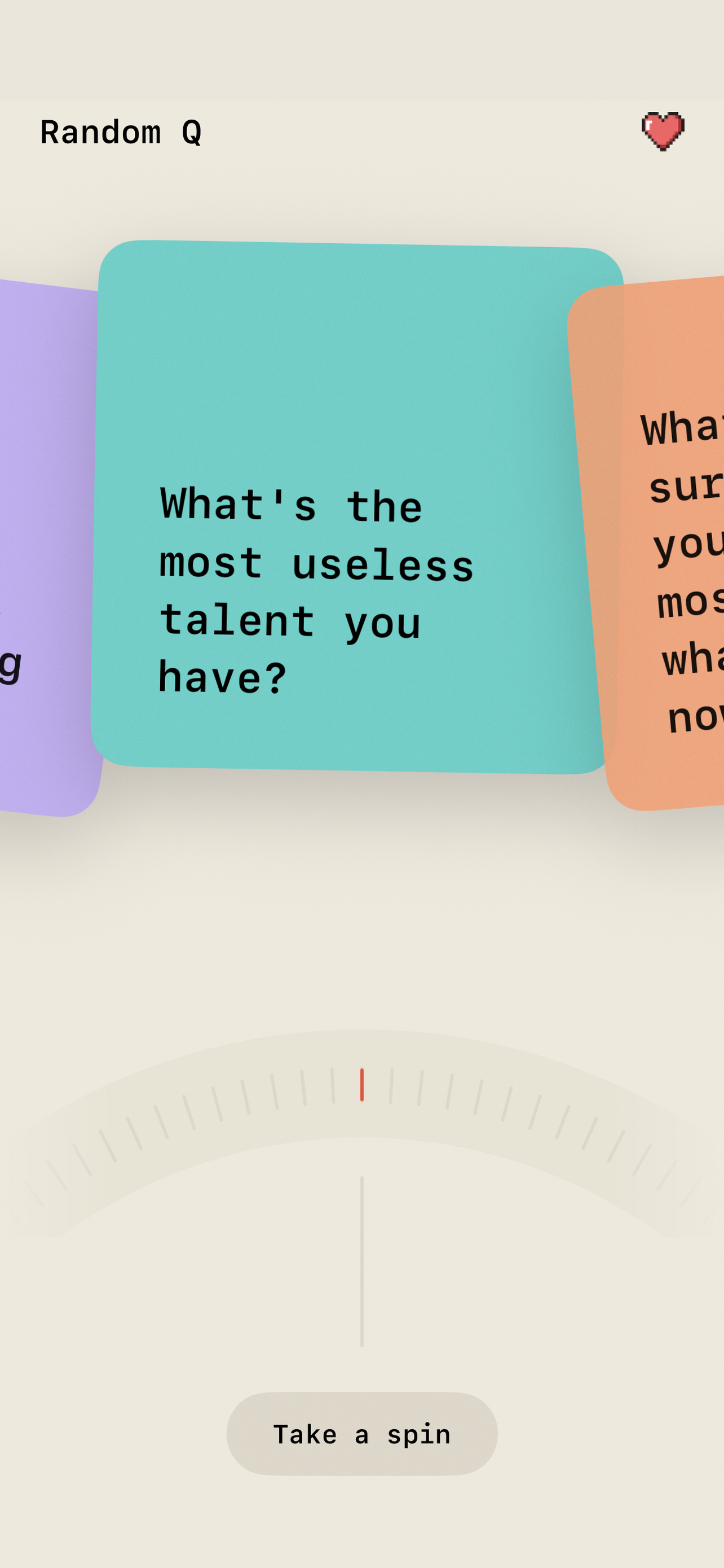 Random Q - Real Talk screenshot 4