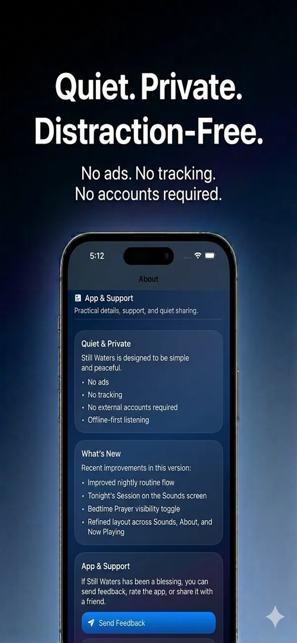 Still Waters App Screenshot 6