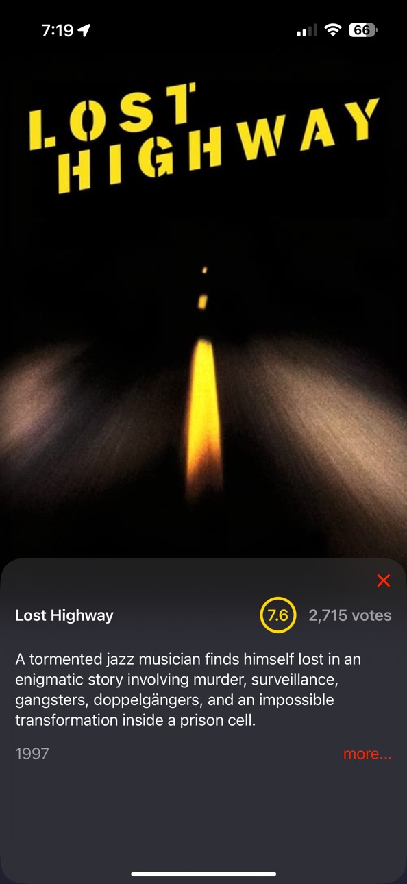 iPhone screenshot