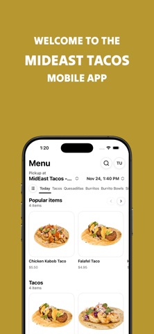 MidEast Tacos Screenshot 1 of 5