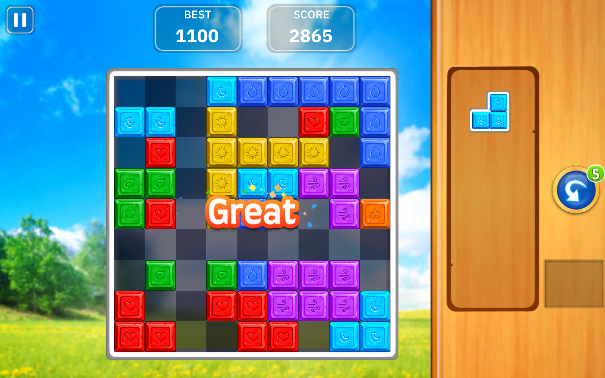Block Puzzles: Hexa Block Game