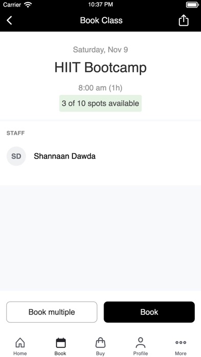 Just Work Fitness Screenshot