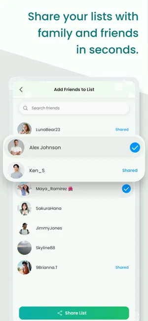 LoopList – Collaborative Lists screenshot 4