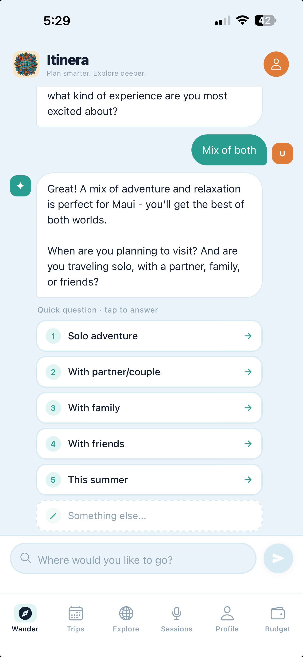 Itinera-AI screenshot 3