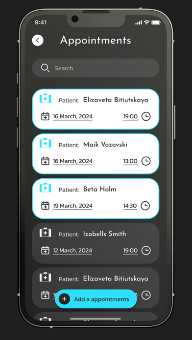 Screenshot #2 pour ClinicTime: Record Management
