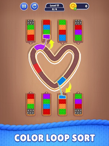 Yarnie Go: Loop Sort iPad screenshot